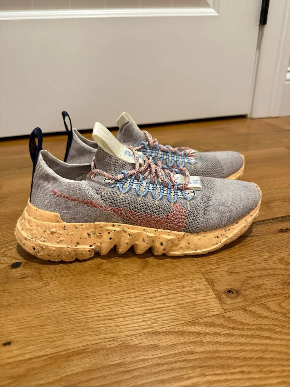 Nike Space Hippie 01 'Melon Tint' / Vast Grey colorway